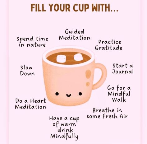 Crisis Plan, Fill Your Cup, Calming Activities, Healthy Lifestyle Habits, Wellness Wednesday, Positive Habits, No Rain, Positive Self Affirmations, Mental And Emotional Health