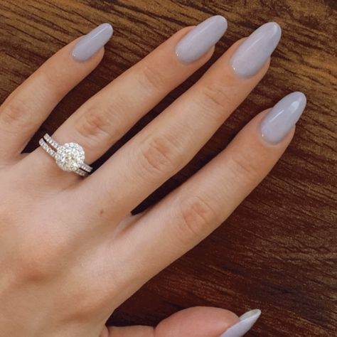 Lilac Gray Nails, Light Purple Grey Nails, Grey Lilac Nails, Lilac Grey Nails, Soft Lavender Nails, Grey Dip Powder Nails, Gray Dip Nails, Purple Dip Powder Nails, Nails Lilac