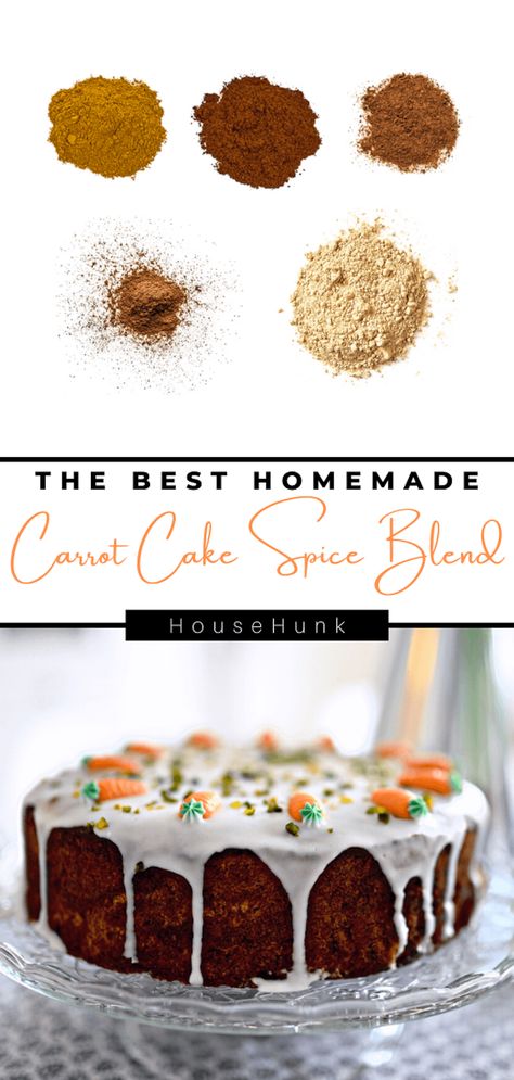 Spiced Carrot Cake Recipe, Carrot Spice Cake Recipe, Spiced Carrot Cake, Carrot Desserts, Work Recipes, Homemade Carrot Cake, Carrot Spice Cake, Spice Cake Recipes, Spice Blends Recipes