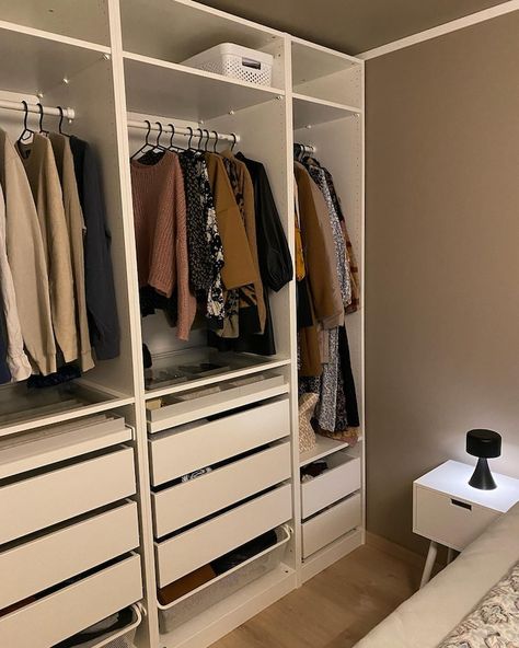 Inspiration gallery - IKEA Ikea Dressing Room, Armoire Pax, Ikea Pax Closet, Pax System, Wall Shelf Unit, Dressing Room Closet, Best Home Interior Design, Pax Wardrobe, Wardrobe Solutions