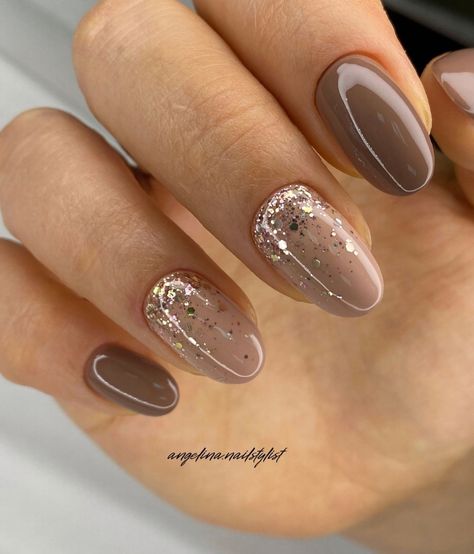 Nails For 2023, Fall Gel Nails, Subtle Nails, Cute Gel Nails, Neutral Nails, Dipped Nails, Classy Nails, Chic Nails, Fancy Nails