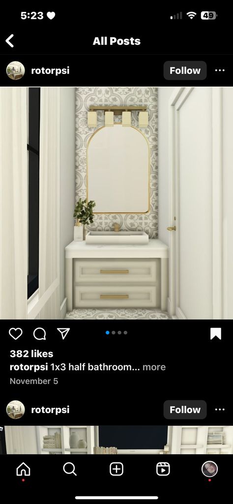 Bloxburg House Ideas Walls, Blox Burg Entry Ideas, Bloxburg Downstairs Layout, Bloxburg Hall Ways Ideas, Beige Bloxburg Decals, Bloxburg Powder Room, Bathroom Wall Decals Bloxburg, White Brick Decal Bloxburg, Bloxburg Interior Ideas Hallway