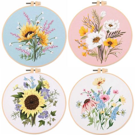 Flower embroidery designs