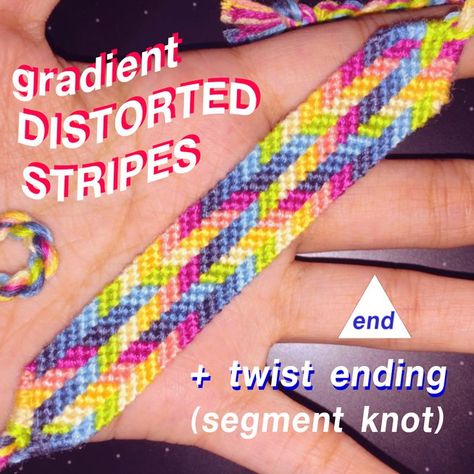 Normal pattern #30699 | BraceletBook Camp Bracelets, Ombre Gradient, Girls Camp, Friendship Bracelet Patterns, Bracelet Patterns, Friendship Bracelet, Friendship Bracelets, Twist, Stripes