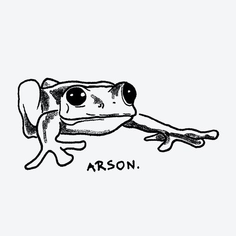 Arson Tattoo, Arson Frog, Screaming Frog, Cowboy Tattoos, Frog Tattoo, Frog Tattoos, Custom Temporary Tattoos, Frog Drawing, Temp Tattoo