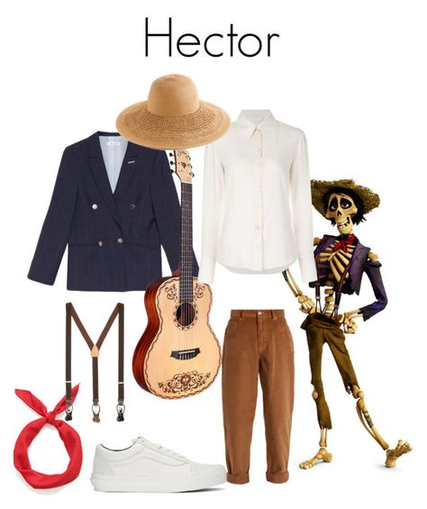 "Hector" by thespian-at-large ❤ liked on Polyvore featuring Brooks Brothers, Max&Co., Disney, Miu Miu, ChloÃ©, Vans and J.Crew Coco Disney, Disney Bound Outfits, Disney Inspired Outfits, Max Co, Geek Chic, Disney Outfits, Disney Inspired, Brooks Brothers, Anime Naruto