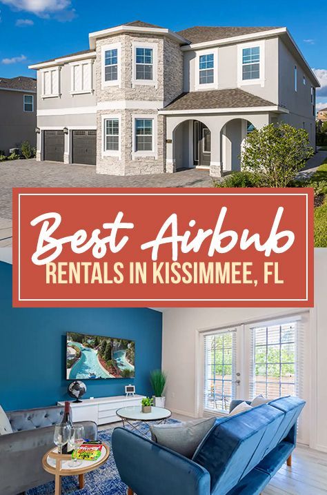 Located 15 miles from Orlando International Airport and minutes from the theme parks of Walt Disney World, Kissimmee is close to downtown Orlando, historic Winter Park, Universal Studios and Sea World. Being such a popular vacation spot means having top notch vacation rentals available for groups of any size. Here are the top Airbnb rentals in Kissimmee that your friends and family will love. Best Airbnb, Orlando International Airport, Kissimmee Florida, Airbnb Rentals, Downtown Orlando, Universal Studios Orlando, Winter Park, Florida Travel, Sea World