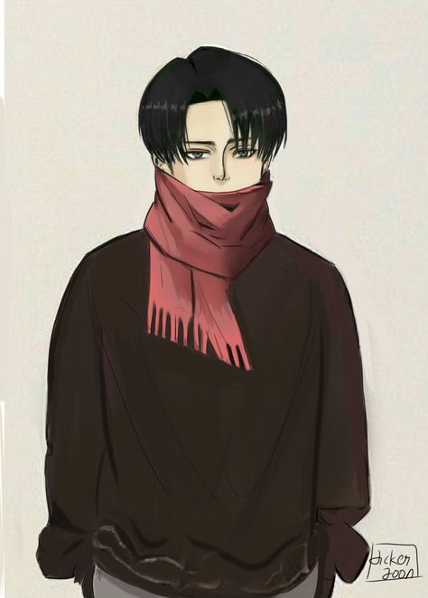 Levi Modern Au, Levi Ackerman Modern, Mikasa Scarf, Levi Ackerman Hot, Short King, Levi X Petra, Levi Mikasa, Man Anime, Tokyo Ghoul Manga