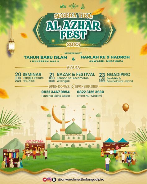 Ramadhan Banner, Ramadhan Poster, Islamic Flyer, Poster Ramadhan, Visual Advertising, Instagram Design Layout, Boat Illustration, Islamic Events, Real Estates Design