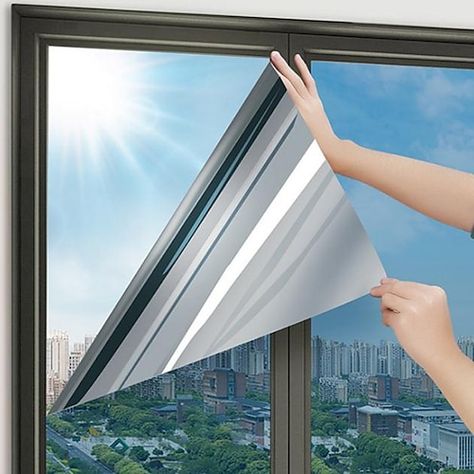 Mirror Window Film, Window Shutters Exterior, Mirrors Film, Splatter Screens, Window Tint Film, Privacy Film, Window Privacy, Window Film Privacy, Window Films