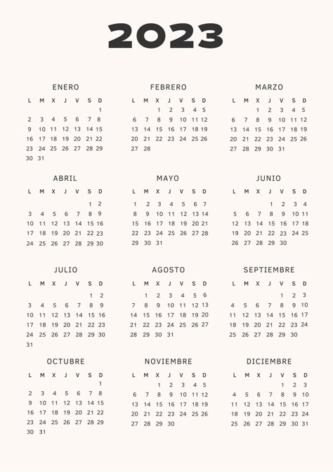 Plantilla Calendario Mensual 2023 Boho Minimalista Nude - Templates by Canva Black And White Calendar, University Studying, Digital Scrapbook Paper, Studying Inspo, School Organization, Good Notes, Scrapbook Paper, Digital Scrapbooking, Bullet Journal