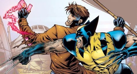 Gambit vs. Wolverine Super Meme, Remy Lebeau, Xmen Art, Rogue Gambit, Face Icon, Uncanny X-men, The Uncanny, X Man, American Comics