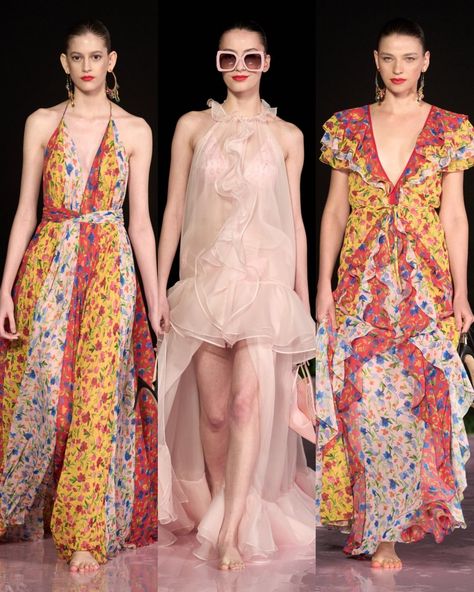 Wgsn 2024, 2024 Spring Summer Fashion, Carolina Herera, Carolina Herrera Dresses, Ss 2024, Spring Summer Fashion Trends, Resort 2024, Color Trends Fashion, Trend 2024