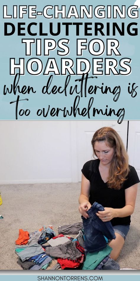 decluttering tips for hoarders Hoarding Help, Start Decluttering, Decluttering Tips, Getting Rid Of Clutter, Declutter Your Home, When Someone, Declutter, Life Changes, Home Organization