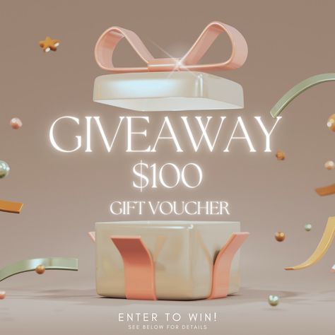 Don't Forget to Enter our competition to win a $100 - which will be drawn on Valentine's Day 14th February 2024. We will have more giveaways in future so make sure to follow us on Instagram and Facebook. 🚨 GIVEAWAY ALERT 🚨 We're feeling the love and want to show our appreciation for all of our amazing customers in Australia! That's why we're giving away a $100 gift voucher to use on our website to one lucky winner. To enter: 1️⃣ Follow us on Instagram 2️⃣ Like this post 3️⃣ Tag a friend... Giveaway Post, Facebook Giveaway, Giveaway Alert, 100 Gift, Sport Poster Design, Nature Republic, Giveaway Winner, Gift Voucher, Post Ideas