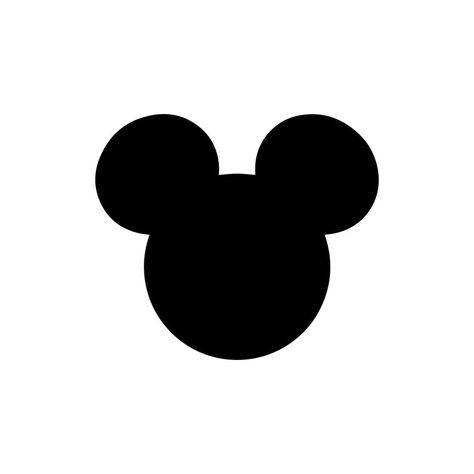 Mickey Head Silhouette, Mickey Head Svg, Mickey Clubhouse, Disney Eras, Mickey Mouse Svg, Fancy Writing, Easter Svg Files, Disney Silhouettes, Bunny Silhouette