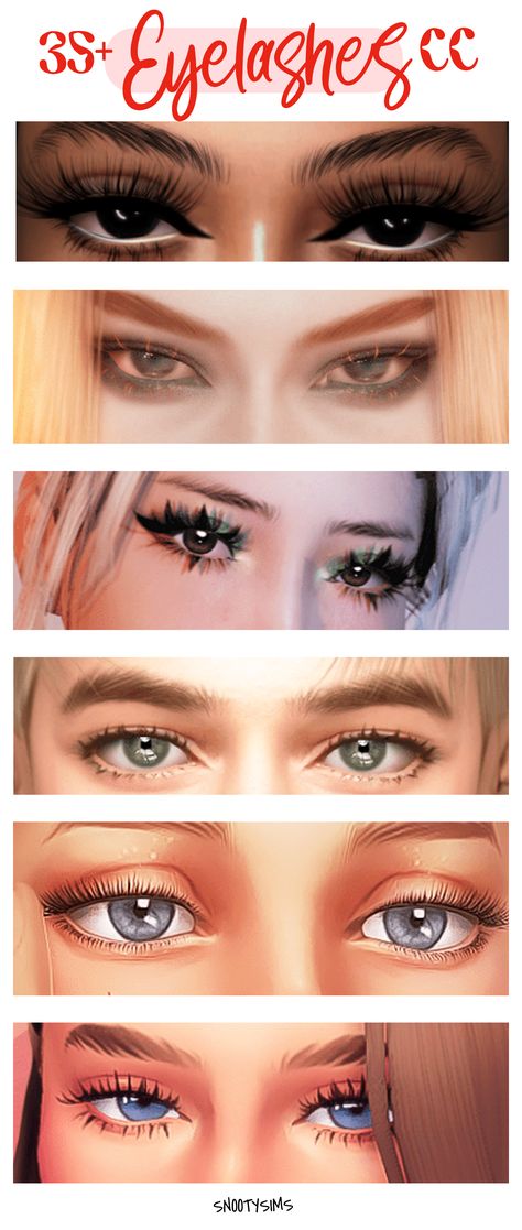 sims 4 eyelashes Eyelash Mods Sims 4, Lashes Extensions Sims 4, Lashes Sims4 Cc, Sims 4 Eyes Overlay, Sims 4 Cc Eyelashes Kijiko Skin Details, Sims 4 Eye Brows Cc, Sims 4 Cc Natural Eyelashes, Sims 4 Lashes Update, Sims 4 Natural Lashes