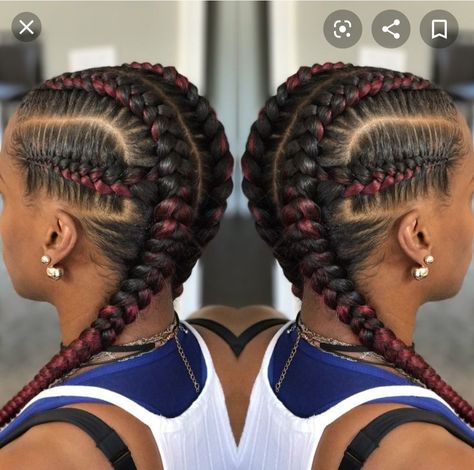 Feedins Braids, African Hair Braiding, Two Braid Hairstyles, Feed In Braids Hairstyles, Feed In Braid, African Hair, Two Braids, Makijaż Smokey Eye, Girls Hairstyles Braids