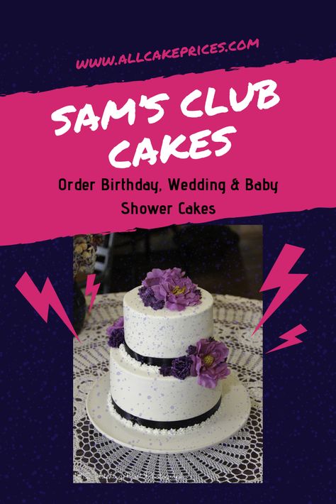 Sams Club Cake Designs, Sams Club Cake Hack, Sams Wedding Cake, Sam’s Club Wedding Cake, Sams Club Wedding Cakes, Appliance Shelves, Costco Wedding Cake, Costco Birthday Cakes, Sams Club Wedding Cake