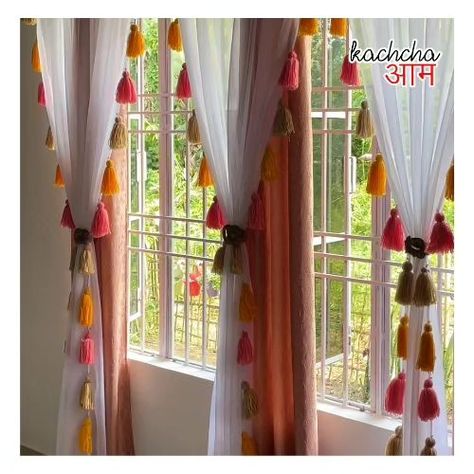 "Tassel goals! Our customers are the best decorators! ✨🫰 Check out how they've styled our Tassel Curtains in their homes! 🏡👉 Comment for link 🔗 #feedback #customerreview #happycustomer #smallbusiness Tassel Curtains, Curtains, Quick Saves