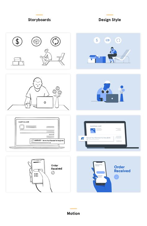 Freighty - Animated Explainer on Behance Whiteboard Video Animation, Storyboard Ideas, Motion Graphs, Storyboard Illustration, Animation Storyboard, Whiteboard Animation, Ui Animation, Animation Explainer Video, Explainer Video