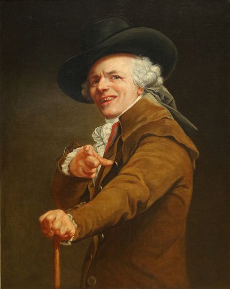 Strikingly modern self-portraits by a French painter whose fixation on his own physiognomy has made his paintings readymade material for internet memes. Joseph Ducreux, Metro Madrid, Buy Prints, Marie Antoinette, Old Art, Art Google, Vintage Poster, Self Portrait, 18th Century