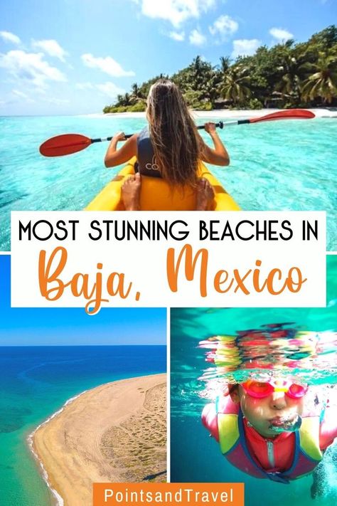 Most Stunning Beaches in Baja, Mexico Baja Mexico Travel, Mexico Travel Outfit, South America Travel Destinations, Mexico Beaches, Sea Of Cortez, Explore Mexico, Mexico Travel Guides, Mexico Travel Destinations, San Lucas Mexico