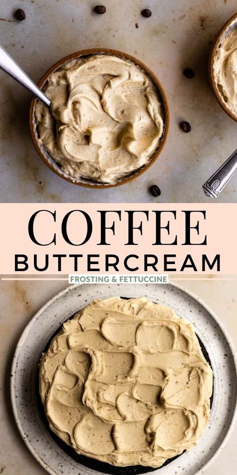 Mocha Frosting Recipe, Coffee Icing Recipe, Coffee Buttercream Frosting Recipe, Coffee Frosting Recipe, Coffee Buttercream Frosting, Coffee Frosting, Type Of Chocolate, Coffee Icing, Frosting Ideas