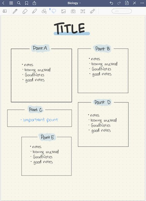 The Best Note-Taking Methods. For college students & serious… | by GoodNotes | GoodNotes Blog Note Methods, Notetaking Methods College Students, How Take Notes, Best Note Taking Method For Science, Good Notes Note Taking, Digital Note Taking Ideas, How To Notes, Goodnotes College Notes, Good Notes Presets