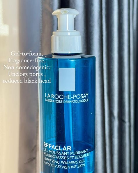 My Cleanser squad ! Day & Night essentials… 💙 @larocheposay Effaclar Foaming Cleanser - Texture: Foaming - Key benefits: Unclogs pores, reduces blackheads, suitable for oily skin - Properties: Non-comedogenic, fragrance-free - Frequency: Day & Night - Suitable for: Oily skin, sensitive skin & acne-prone skin, 💙 @panoxyl Benzoyl Peroxide Cleanser (4% or 10%) - Texture: Creamy - Key benefits: Clears, treats, and prevents acne , clears and unclogs pores on the face, chest, and back. -... Benzoyl Peroxide Cleanser, Foaming Cleanser, Benzoyl Peroxide, Unclog Pores, Prevent Acne, La Roche Posay, Acne Skin, Foam Cleanser, Day Night