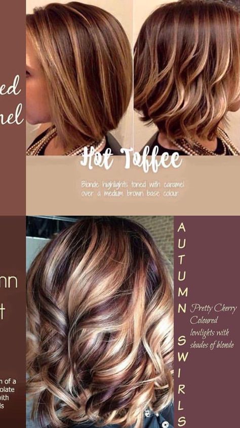 Autumn Swirls Hair Color, Hair Color Ideas 2023, Grandma Ideas, Fall Hair Color Trends, Color Highlights, Fall Hair Color For Brunettes, Hair For Women, Beautiful Hair Color, Winter Hair Color