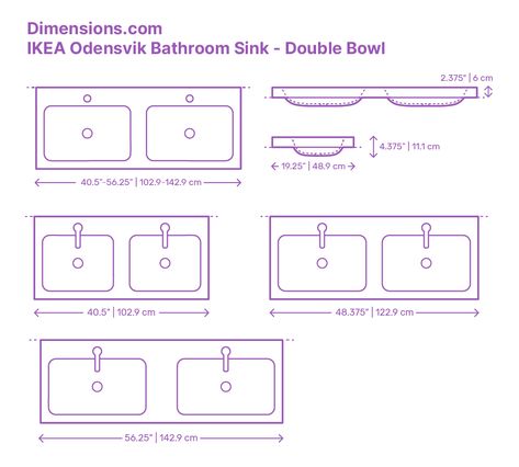 Bathroom Sink Double, Bathroom Sink Size, Sink Drawing, Bathroom Sink Dimensions, Sink Dimension, Printmaking Studio, Interior Design Basics, Commercial Bathroom, Bathroom Sink Design