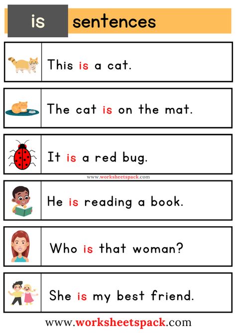 Sight Word Sentences Worksheets with Is Sentence For Kindergarten, Reading Simple Sentences Kindergarten, Simple Reading For Kindergarten, Simple Sentences For Grade 1, Reading Sentences For Kindergarten, Short Sentences For Kids, Sentences For Grade 1, Simple Sentences For Kids, Simple Sentences For Kindergarten