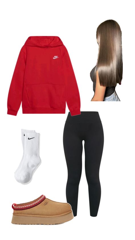 Cute Nike Outfits, Casual Preppy Outfits, Outfit Inspo Casual, Trendy Outfits For Teens, Cute Lazy Outfits, Cute Lazy Day Outfits, Casual School Outfits, Cute Preppy Outfits