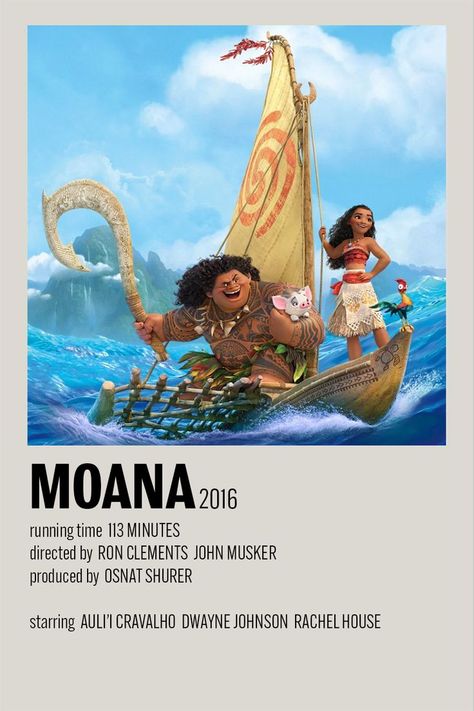 Moana Film, Moana Poster, Moana Movie, Disney Movies To Watch, Iconic Movie Posters, Film Posters Minimalist, Movie Guide, Epic Movie, Polaroid Poster