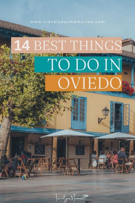 Find out why you should visit Oviedo in this ultimate travel guide to this lovely city. 
Spending 1 day in Oviedo? This Oviedo travel guide will tell you everything you need to know! From the best things to do in Oviedo, where to stay, what to eat, and the best travel tips, this Oviedo itinerary will help you to plan your best 1 day Oviedo trip! Best things to see in Oviedo. | things to do in Oviedo| What to do in Oviedo |  #Oviedo #Spain #spaintravel #europedestinations #thingstodoinoviedo Spain Destinations, Oviedo Spain, Places In Spain, Travel Through Europe, Travel Preparation, Road Trip Europe, Romantic Travel Destinations, Honeymoon Travel, Travel Activities