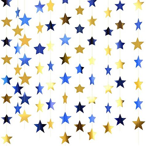 Christmas Party Decor, Banner Decor, Star Banner, Christmas Engagement, Star Garland, Paper Backdrop, Party Garland, Wedding Banner, Bright Star