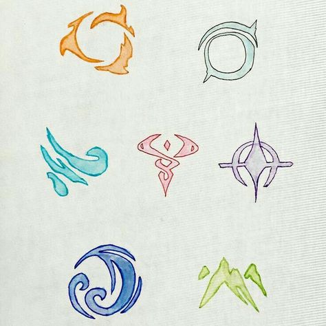 Dragon Prince Magic, Water Sketch, Making Characters, Prince Symbol, Prince Drawing, Prince Tattoos, Prince Dragon, Elemental Magic, Dragon Princess