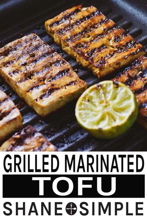 What Is Tofu, Asian Sauces, Tofu Recipes Easy, Tofu Steak, Tofu Marinade, Healthy Oil, Vegan Grilling, Grilled Tofu, Wfpb Recipes