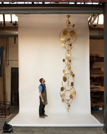 HERVÉ VAN DER STRAETEN | » Categories » One-of-a-kind Herve Van Der Straeten, Van Der Straeten, Linking Rings, Modern Furniture, Mirror, Lighting, Van, Design