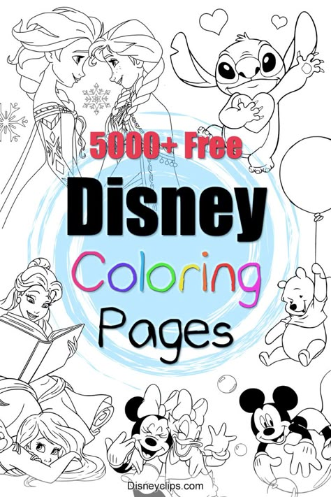 Disney Coloring Books For Adults, Disney Pdf Free Printable, Free Disney Colouring Pages, Disney Free Printable Coloring Pages, All Disney Princess Coloring Pages Free Printable, Disney Coloring Sheets For Adults, 4th Grade Coloring Pages, Disney Worksheets Printables, Adult Disney Coloring Pages