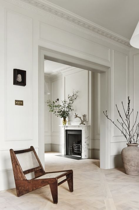 Pierre Jeanneret Furniture, Stylish Dining Room, London Townhouse, Bedroom With Ensuite, Contemporary Interior Design, Architectural Features, Open Plan Living, Front Room, Contemporary Interior