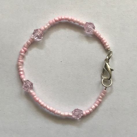 Seungmin Bracelet, Changbin Pink, Beads Business, Seungmin Changbin, Pop Beads, Pink Beaded Bracelet, Pink Beaded Bracelets, Manik Manik, Beading Jewelery