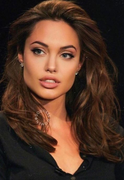 Lip Filler, Chestnut Brown, Angelina Jolie, Chestnut, A Woman, Hair