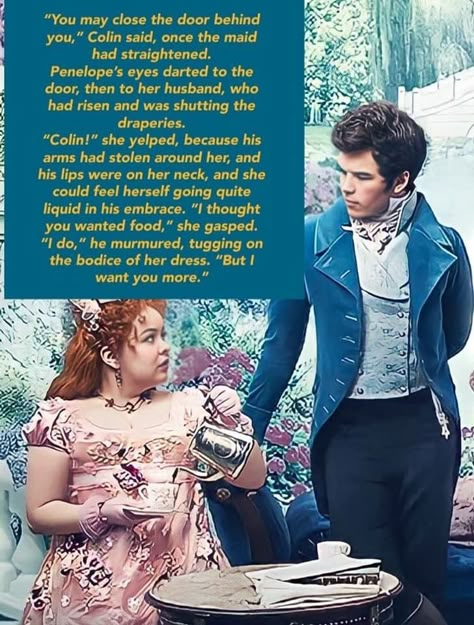 Polin Carriage Scene, Colin And Penelope Carriage Scene, Penelope And Colin Book Quotes, Penelope And Colin Fanart, Imagines Crush, Fandom Jokes, High School Survival, Regency Romance, Julia Quinn