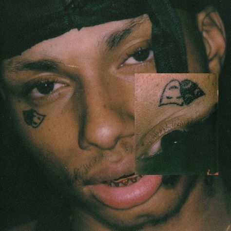 Night Lovell, Punk 90s, Lil Peep Hellboy, Religious Tattoos, Celtic Tattoos, Artist Quotes, Dark Tattoo, Face Tattoo, Aesthetic Gif