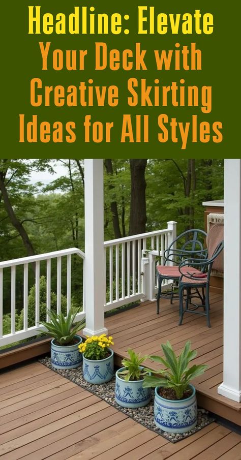 Explore 20 creative deck skirting ideas for a stunning, clean aesthetic that elevates your outdoor spaces beautifully. Deck Skirting Ideas, Skirting Ideas, Deck Skirting, Small Pool Design, Wooden Screen, Small Pools, Succulent Wall, Vintage Windows, Clean Aesthetic