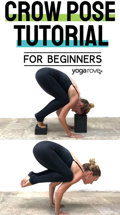 Beginners that are having trouble with crow pose need to check out this tutorial on how to break it down to build up your strength. Kidney Meridian, Crow Yoga, Hata Yoga, Yoga Articles, Yoga Ashtanga, Crow Pose, Yoga Techniques, Warrior 2, Pose Yoga