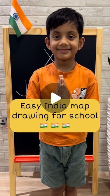 Map Learning Activities, Save India Drawing, How To Draw India Map Easily, India Map Drawing, Preschool List, Drawing For School, Health Walk, Environment Poster, Children Games