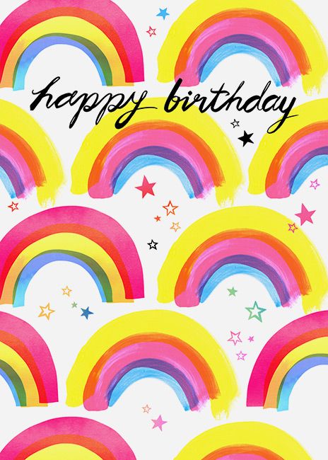 Happy Birthday Rainbow, Happy Bird Day, Birthday Text, Birthday Wishes Messages, Birthday Posts, Happy Birthday Wishes Cards, Birthday Clipart, Money Cards, Happy Birthday Pictures